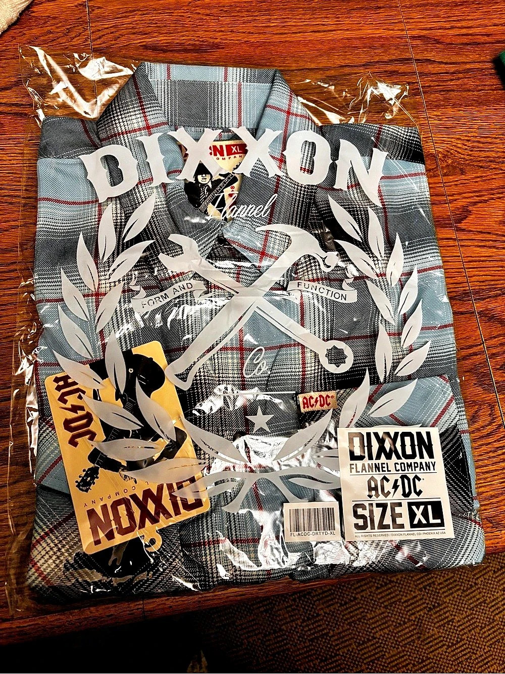 Dixxon Flannel Company AC/DC Dirty Deeds Men's XL